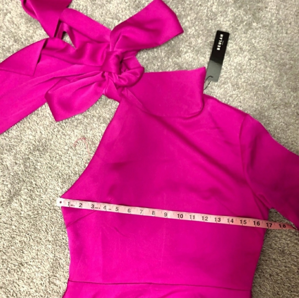 🎀 Stunning High/Low Bow Tie 🎀 Dress - Picture 4 of 15